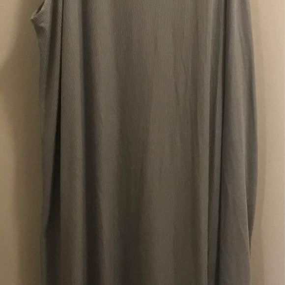 Women’s size XXL gray ribbed tank top sleeveless dress by 32 degrees - Picture 1 of 4
